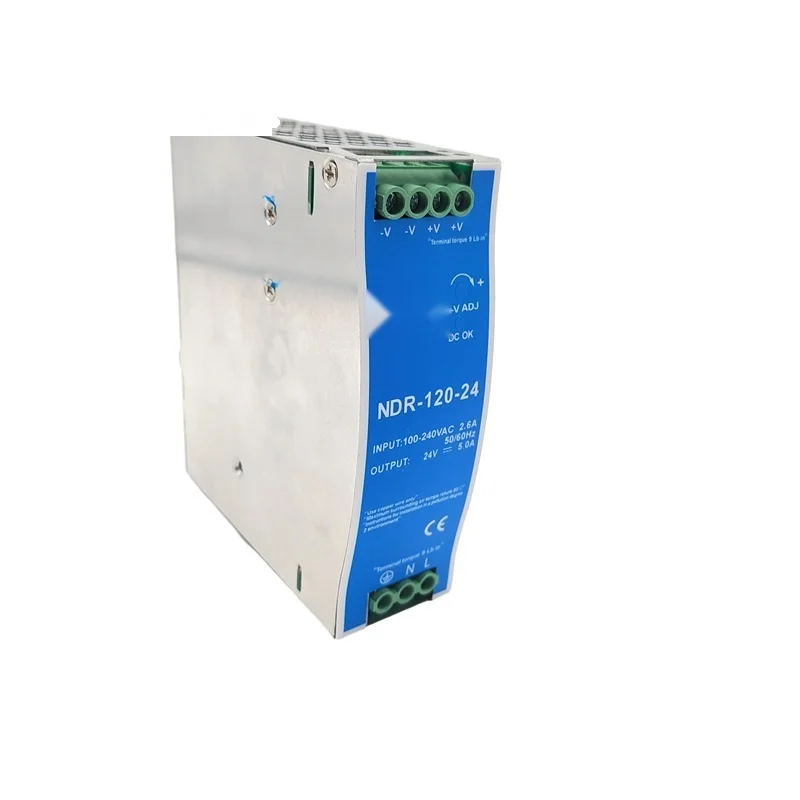 CHUX 120W 12V 24V Din Rail Power Supply