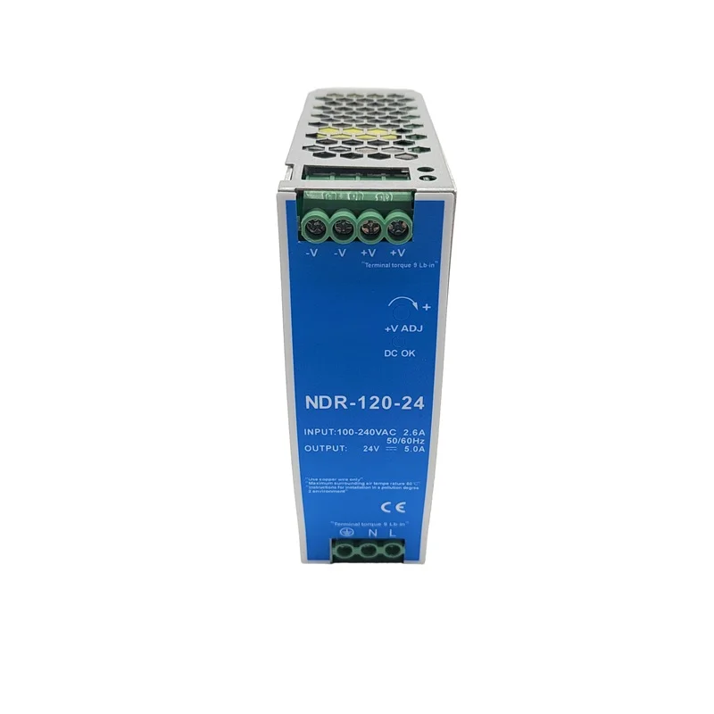 CHUX 120W 12V 24V Din Rail Power Supply