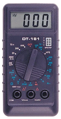 DT181 DIGITAL MULTIMETER