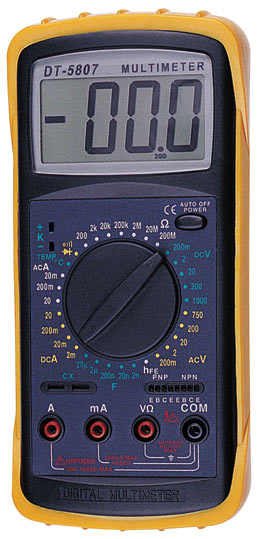 DT5807 DIGITAL MULTIMETER