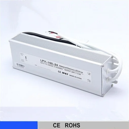 LED driver LED water-proof switching power supply 150W 12v 24v LPV-150W