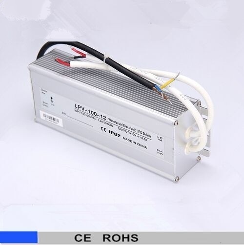 LED driver LED water-proof switching power supply 100W 12v 24v