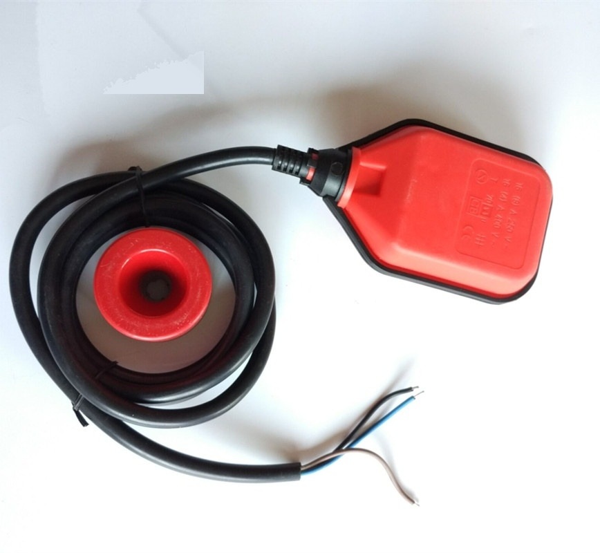 water level controller for pump red black square type cable float switch flow sensors 2m 3m 5m
