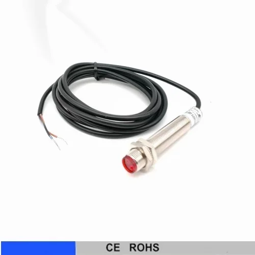 M12 Laser sensor /6-36V visible infrared sensor switch photoelectric switch Adjustable 10-20cm