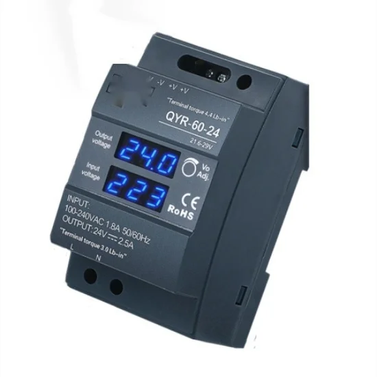 CHUX Din Rail Type 60w Digital Display Switching Power Supply 12V 24V DC 2.5A SMPS Ultra Slim Step Shape LED Strip