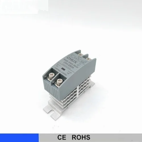 DIN Rail Mount Slim SSR DC-AC Solid State Relay 24V 480V